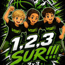 Escudo de 1, 2, 3, Sur!